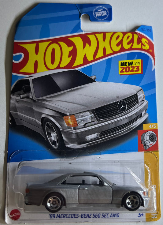 Hot Wheels 89' Mercedes-Benz 560 SEC AMG