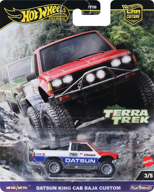 Hot Wheels "Terra Trek" Premium Datsun King Cab Baja Custom