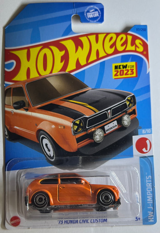 Hot Wheels 73' Honda Civic Custom