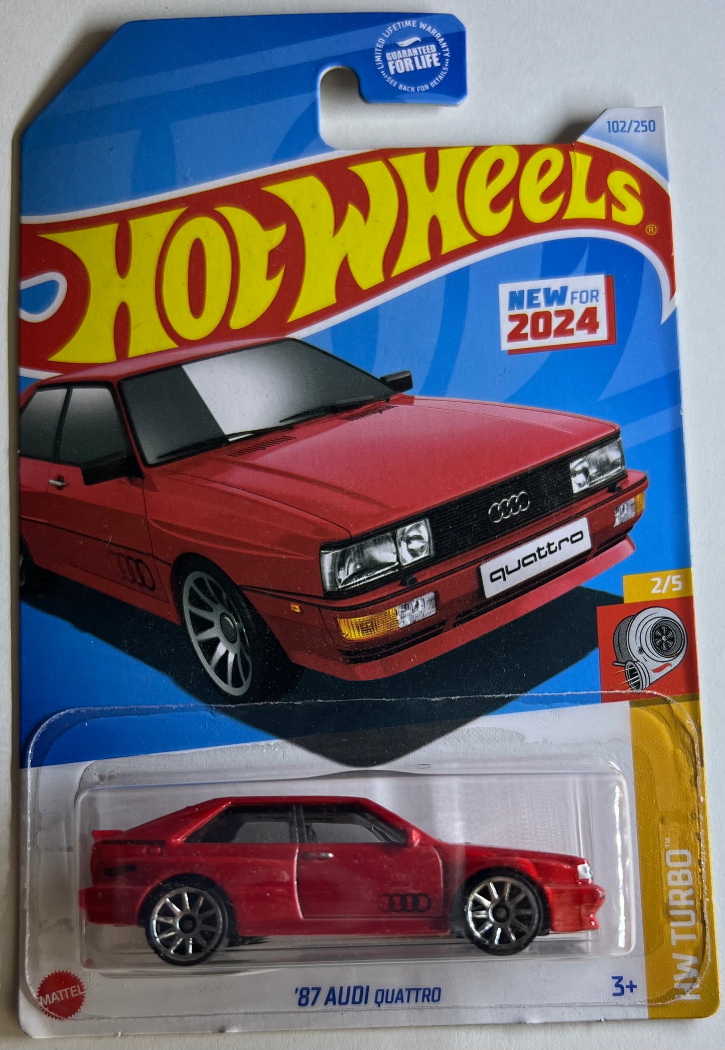 Hot Wheels '87 Audi Quattro